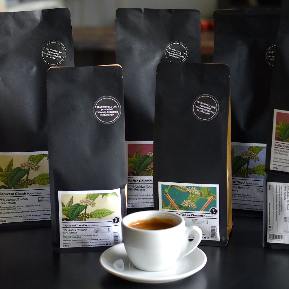 Espresso und Espresso Verpackung