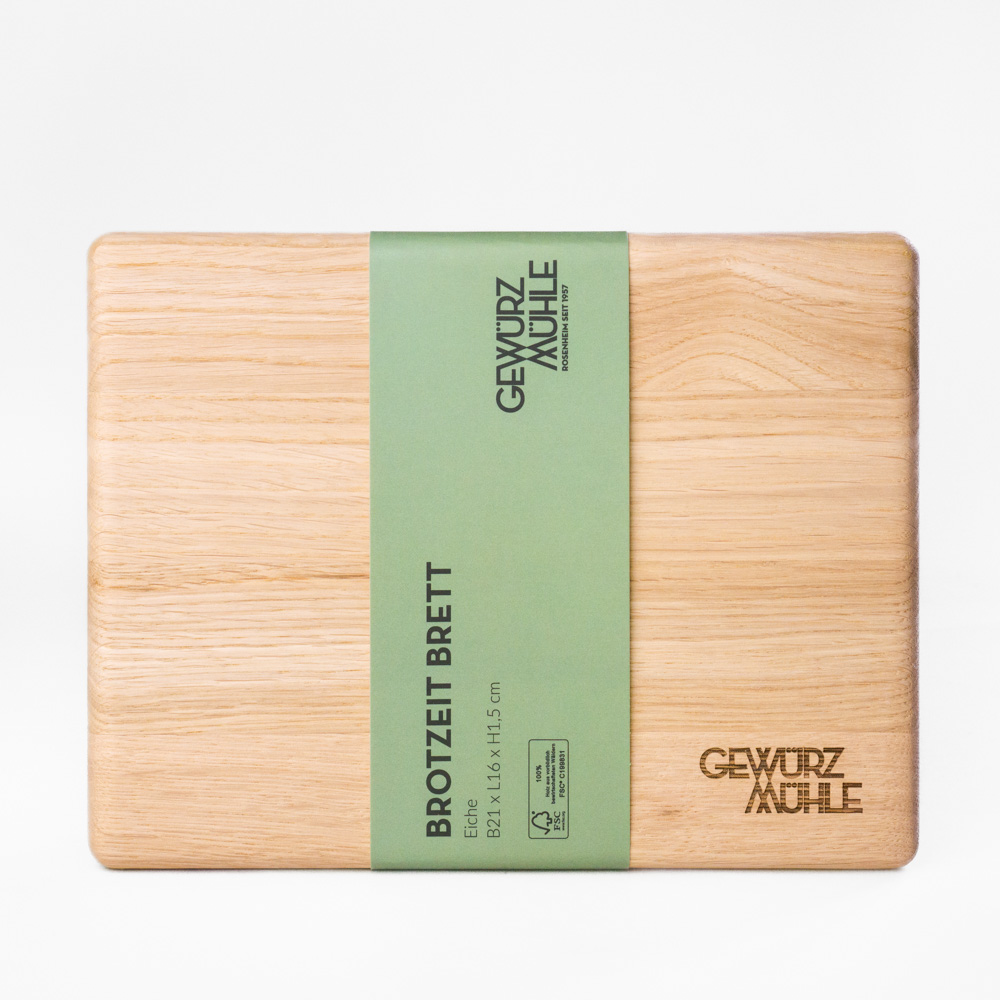 Brotzeitbrett, Eiche