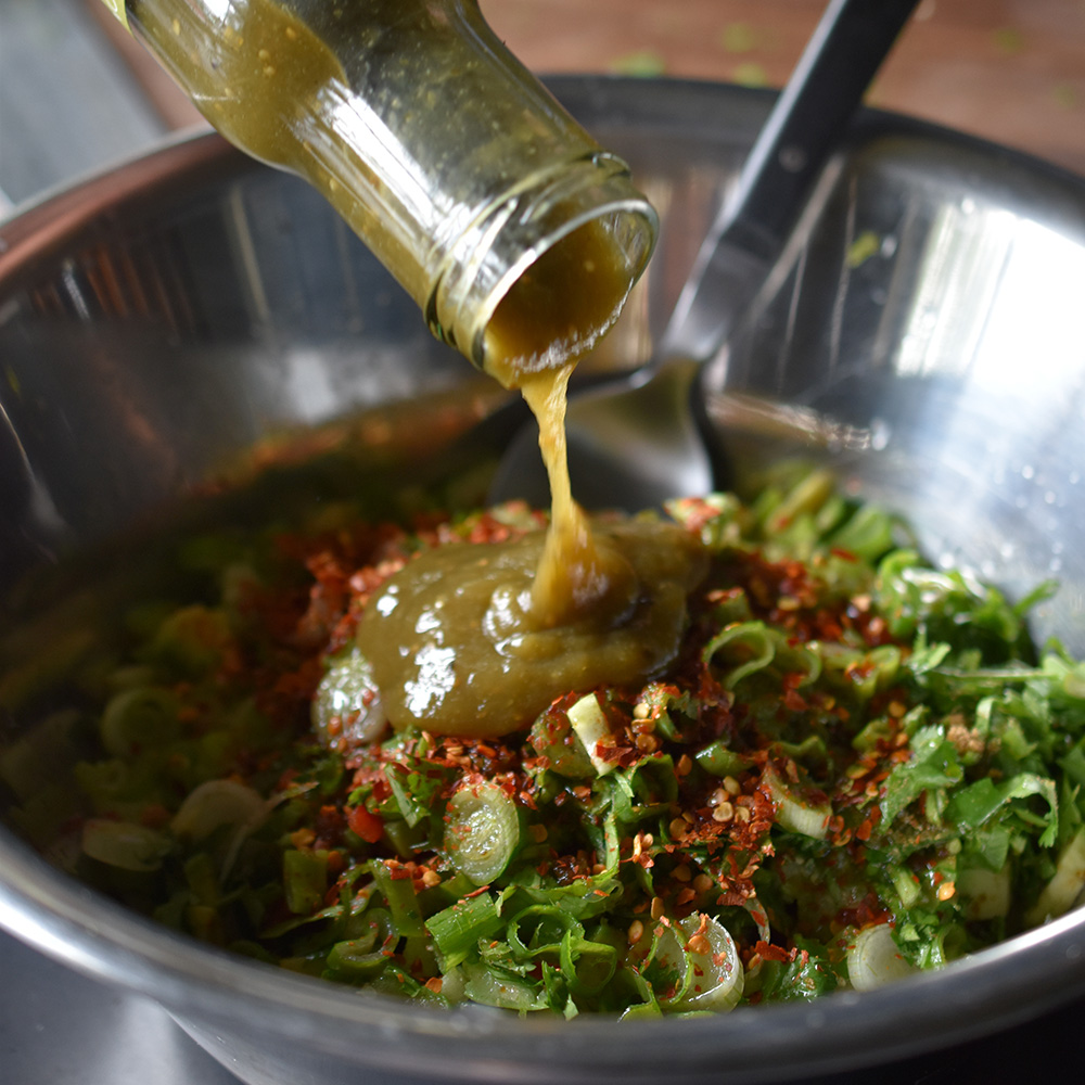 Sauce, Fresh Tomatillo & Lime Salsa