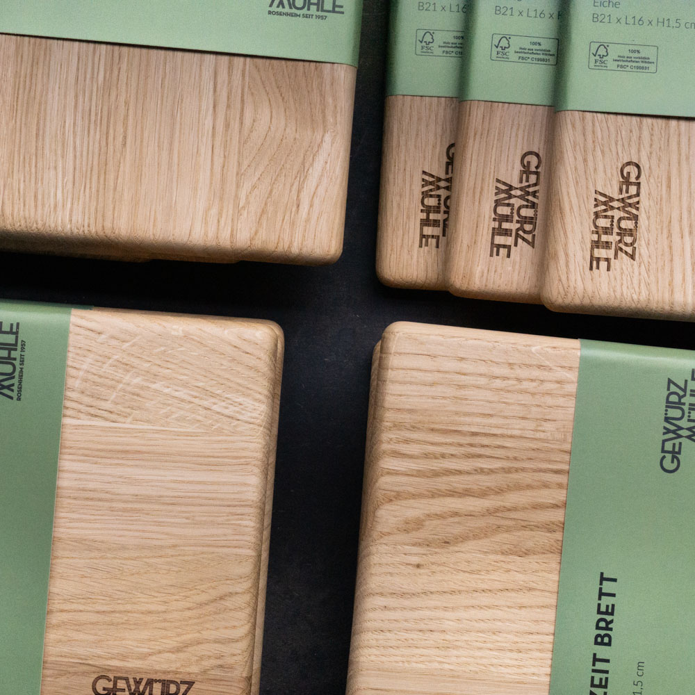 Brotzeitbrett, Eiche