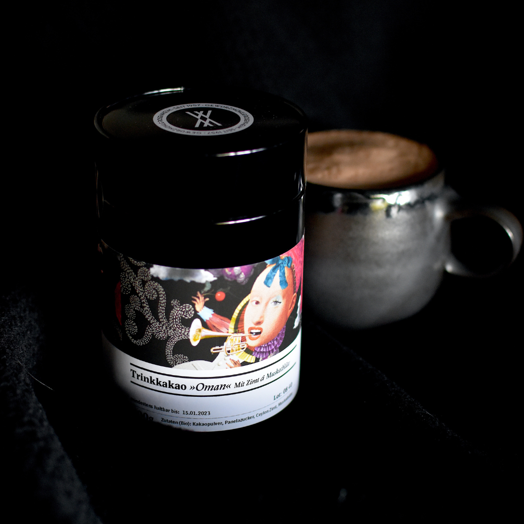 Kakao BIO, Oman, Mit Zimt & Muskatblüte