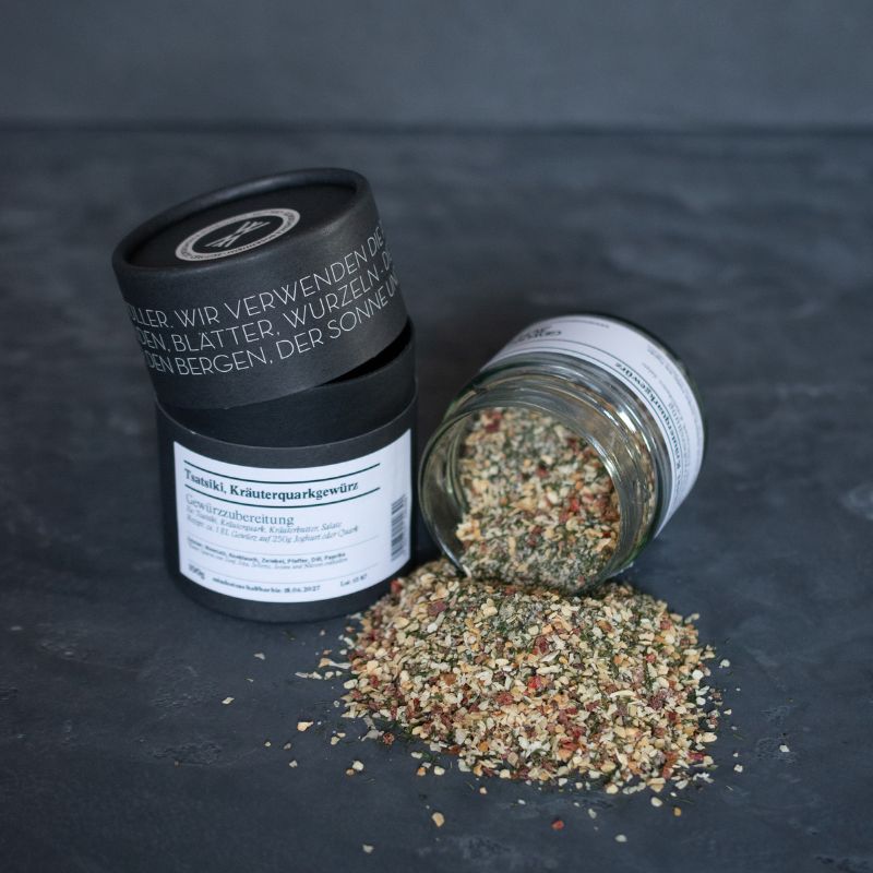 Tsatsiki, Kräuterquarkgewürz