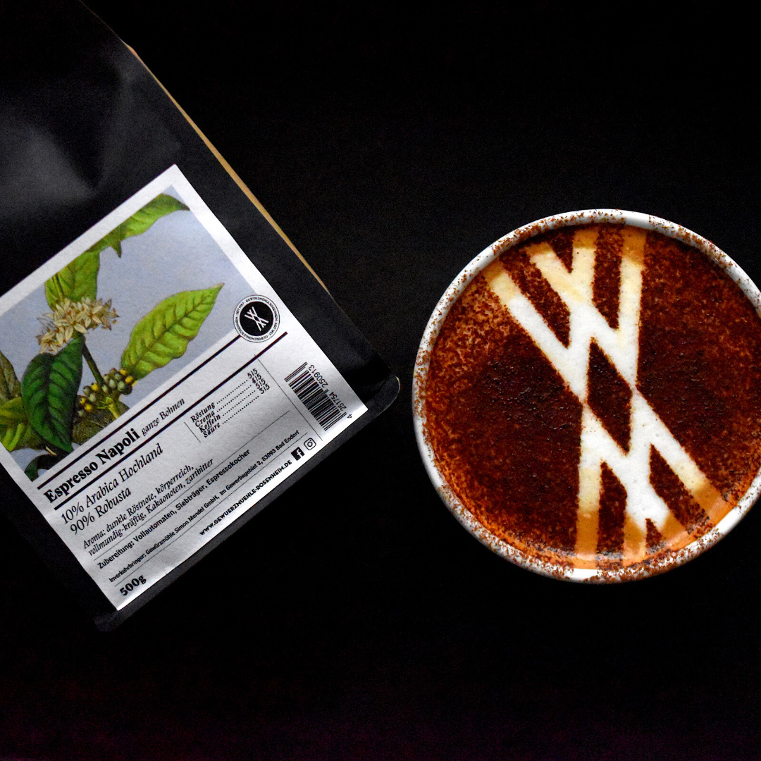 Espresso Napoli, ganze Bohne
