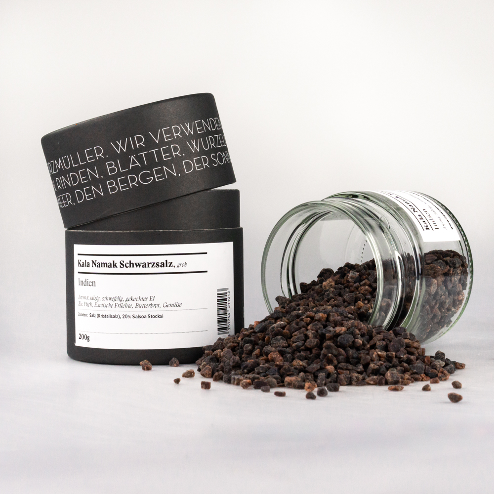 Schwarzsalz, Kala Namak, grob, Indien