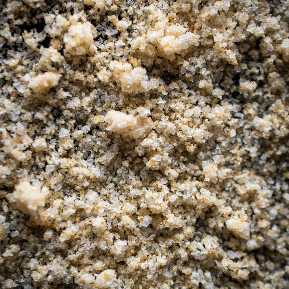 Detailaufnahme Knoblauchsalz