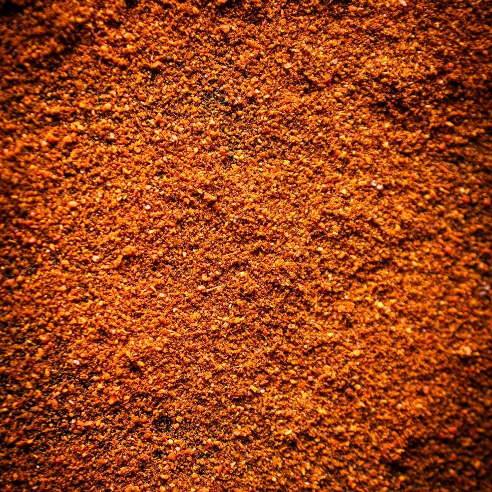 Detailaufnahme Cayenne Pfeffer, gemahlen