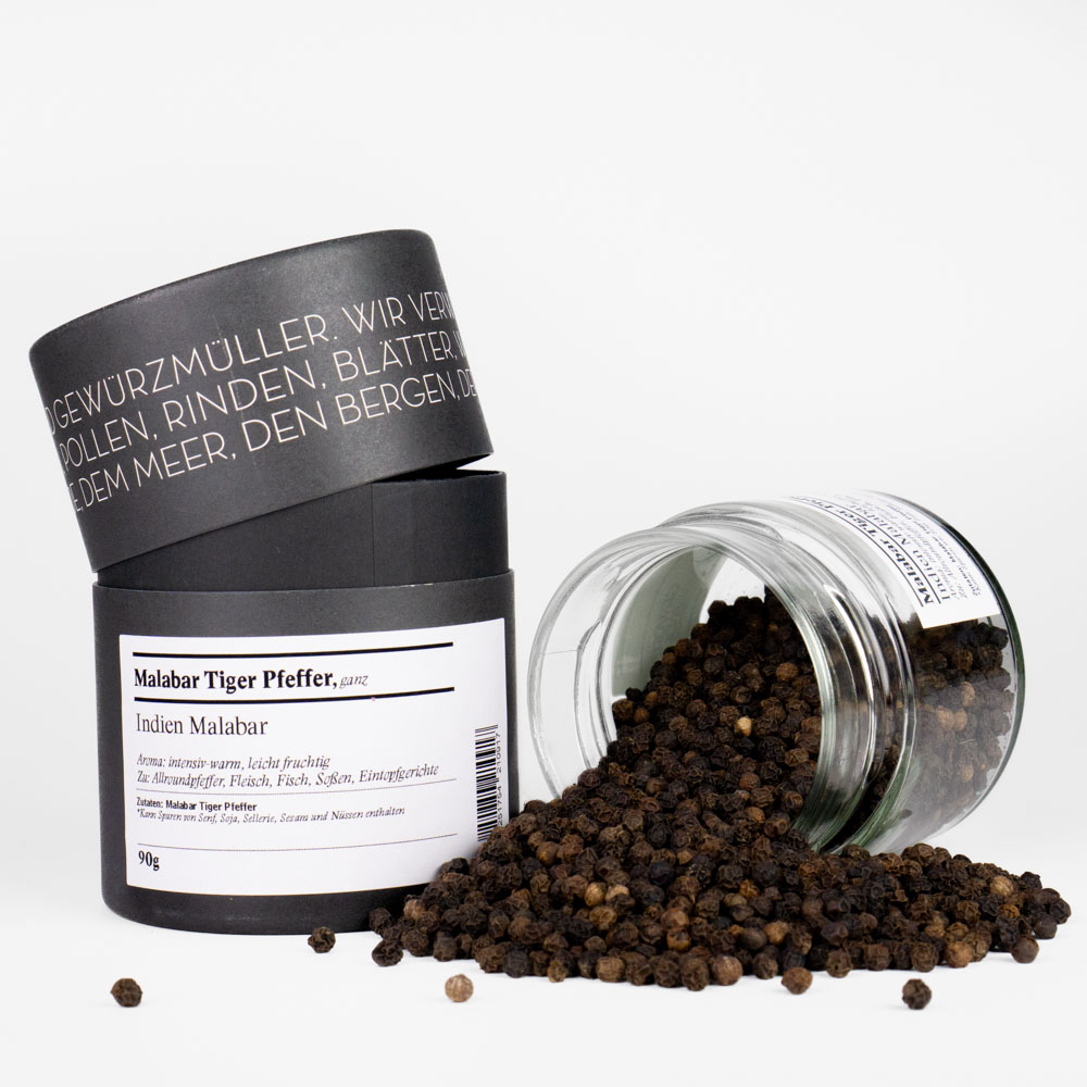 Malabar Tigerpfeffer, Indien, ganz
