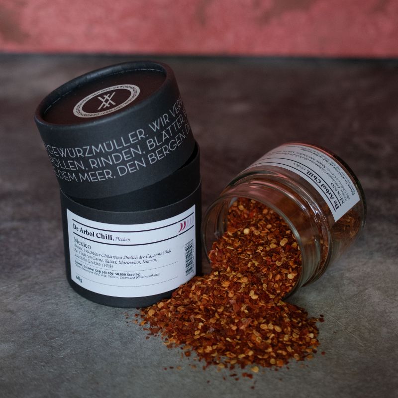 De Arbol Chili, Flocken