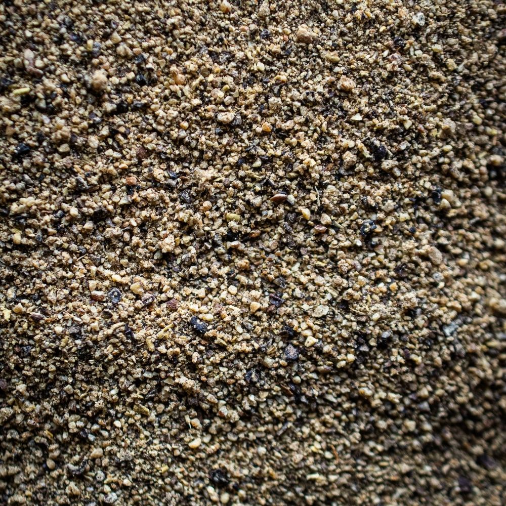 Detailaufnahme Schweinebratengewrz, Sunndogsbrodn