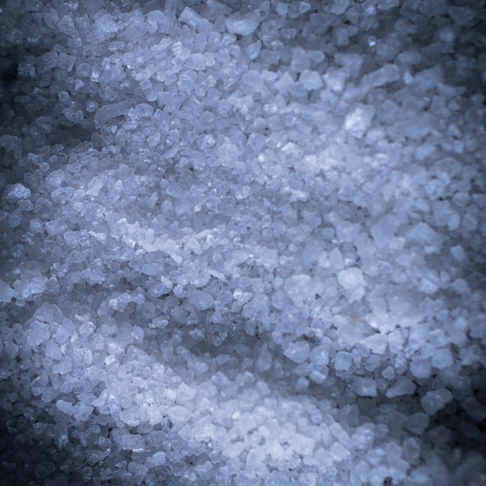 Detailaufnahme Quellwassersalz, Portugal