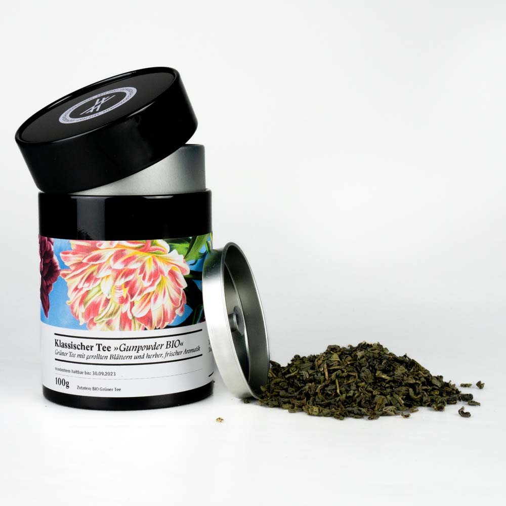 Klassischer Tee 'Gunpowder BIO'