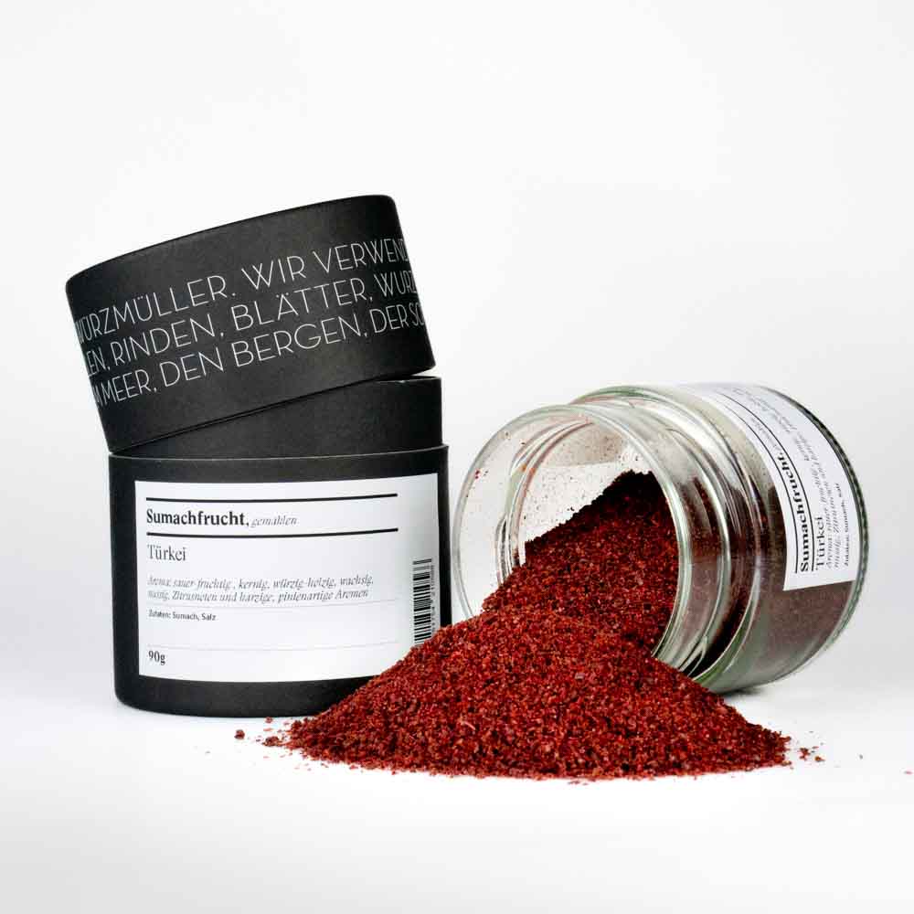 Sumach, gemahlen