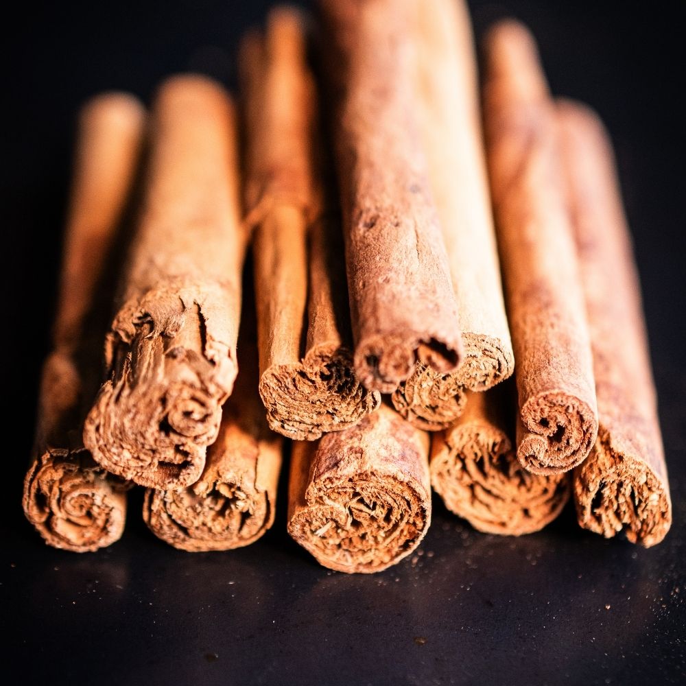 Detailaufnahme Zimtstangen, Ceylon