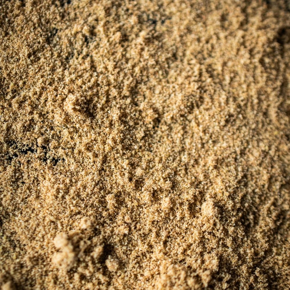 Detailaufnahme Anis gemahlen