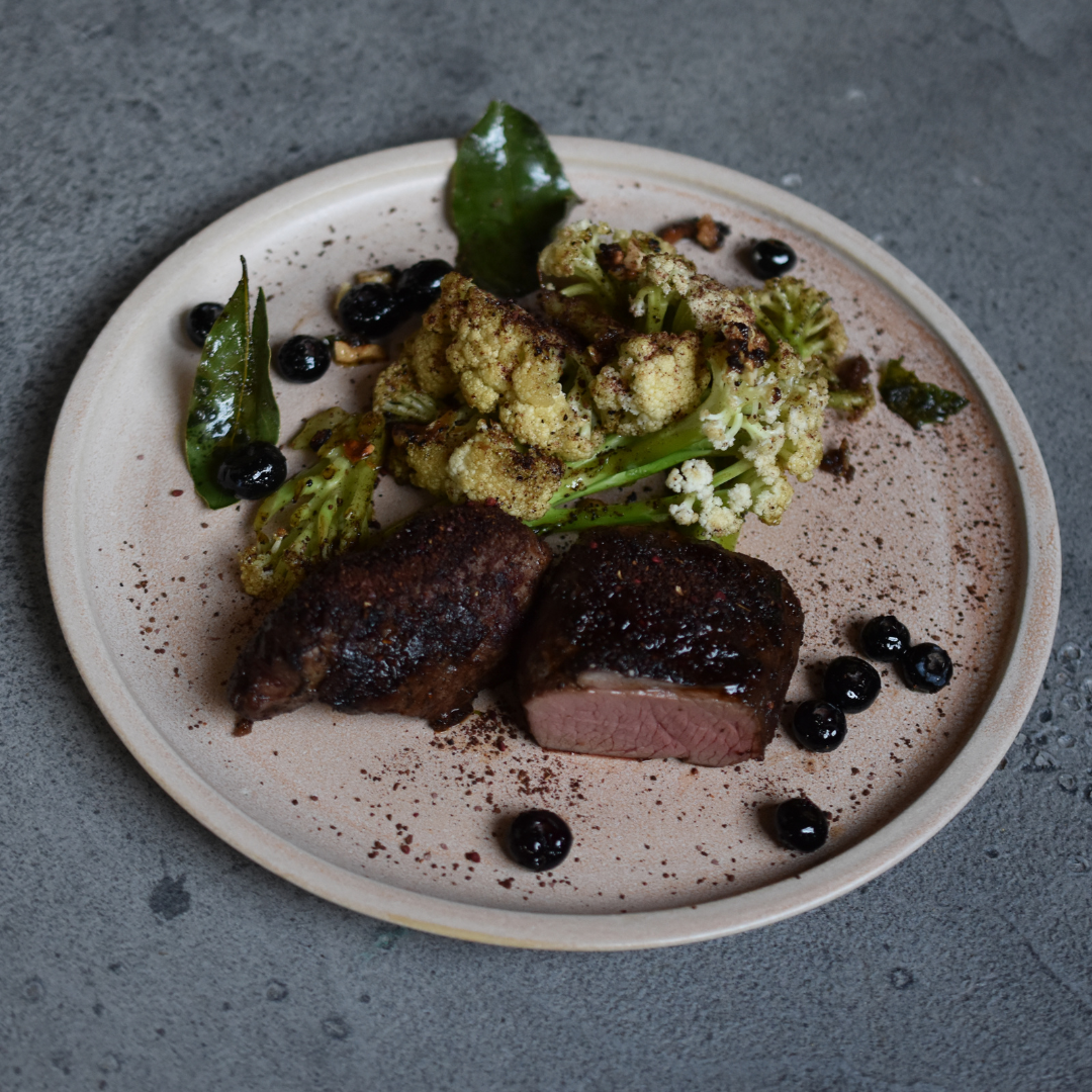 Coffee Blackberry Rub