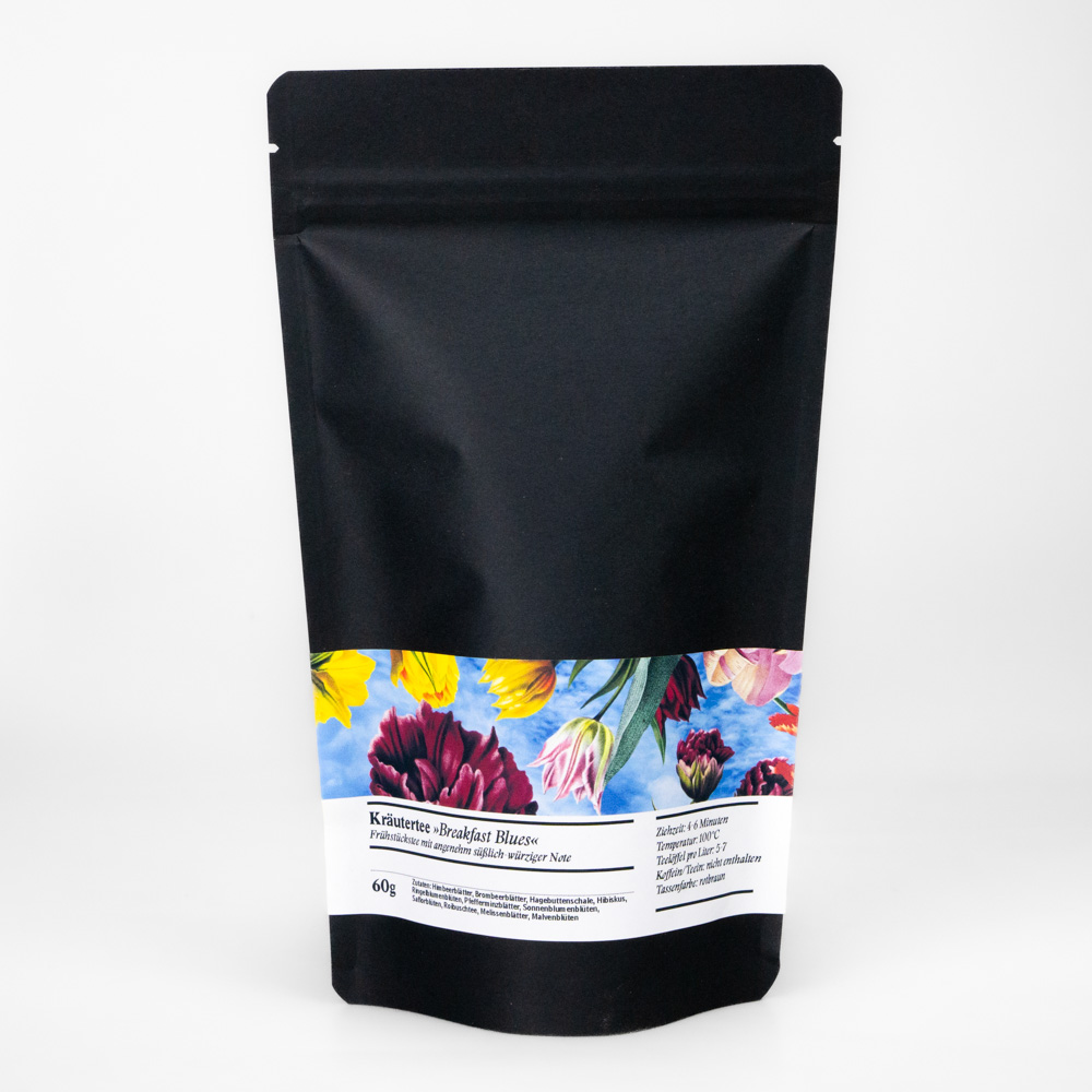 kraeutertee breakfast blues im Refillbeutel