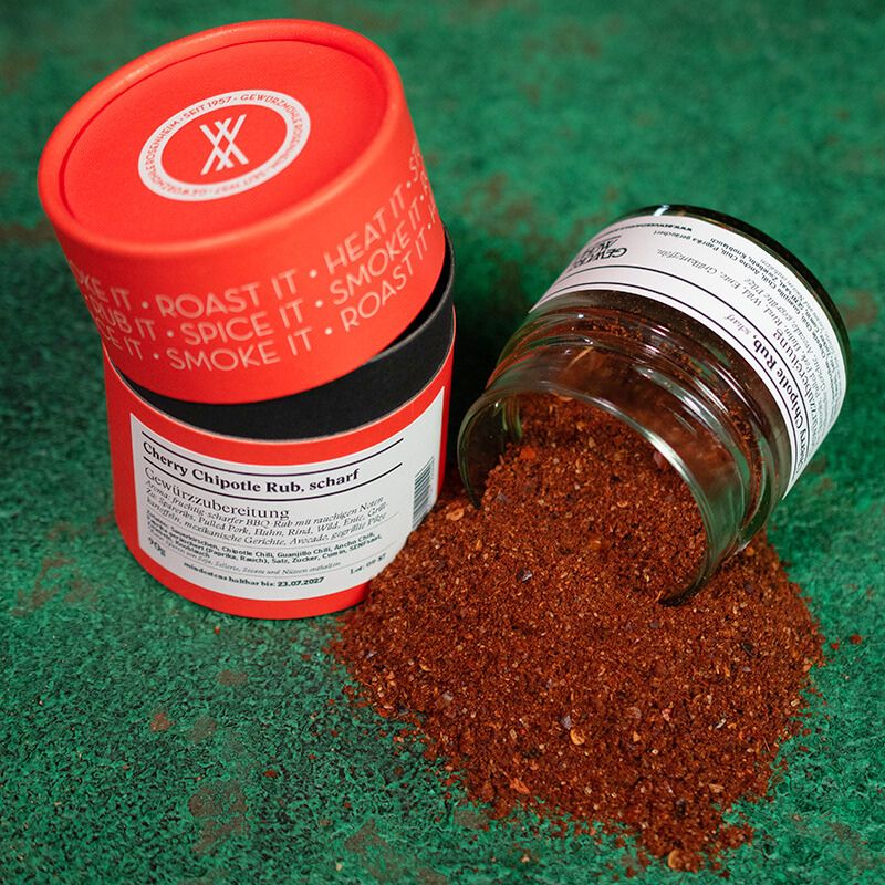 Cherry Chipotle Rub, scharf