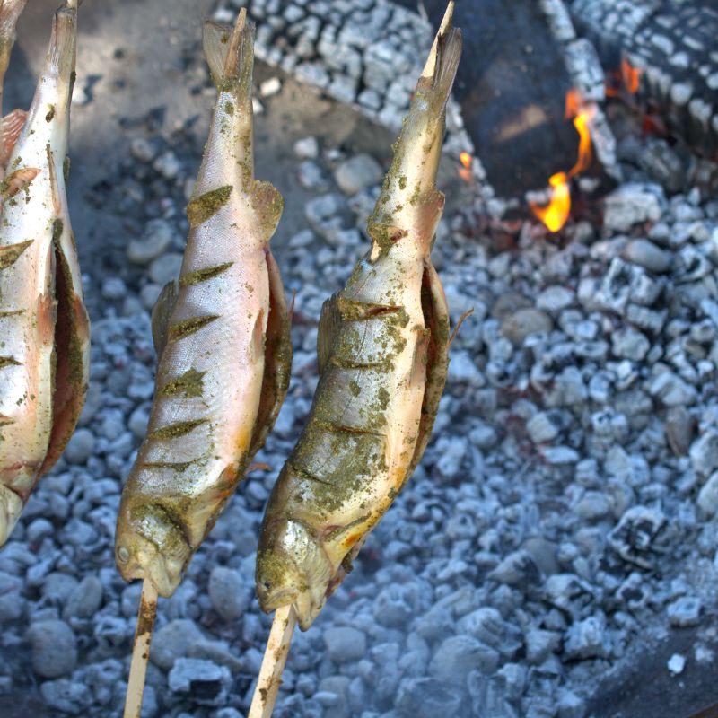 Fischgewürz, Steckerlfisch