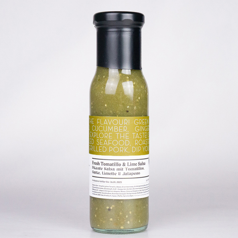 Sauce, Fresh Tomatillo & Lime Salsa