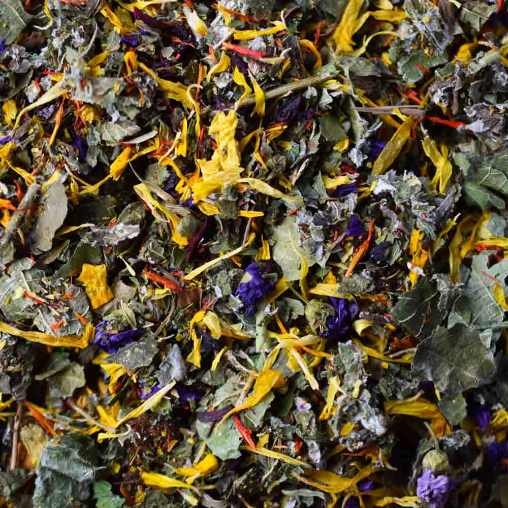 Kräutertee 'Breakfast Blues'