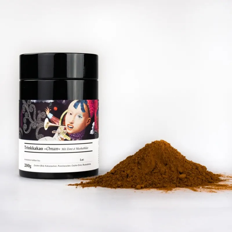 Kakao BIO, Oman, Mit Zimt & Muskatblüte