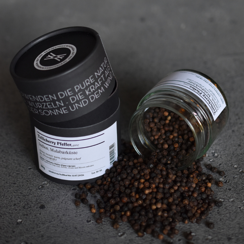 Tellicherry Pfeffer (TGEB), Indien