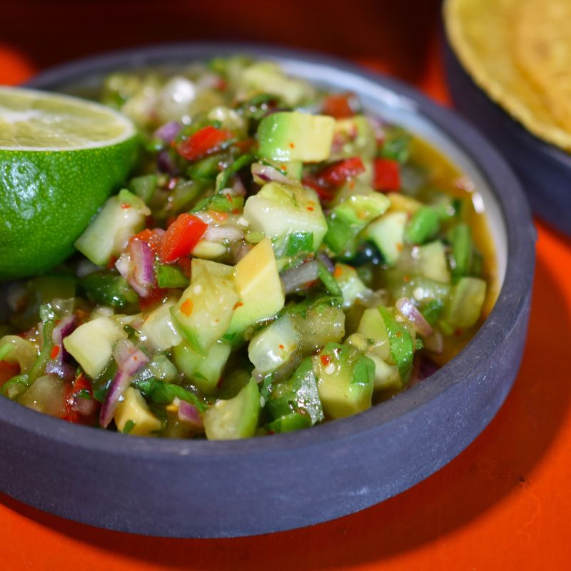 Sauce, Fresh Tomatillo & Lime Salsa