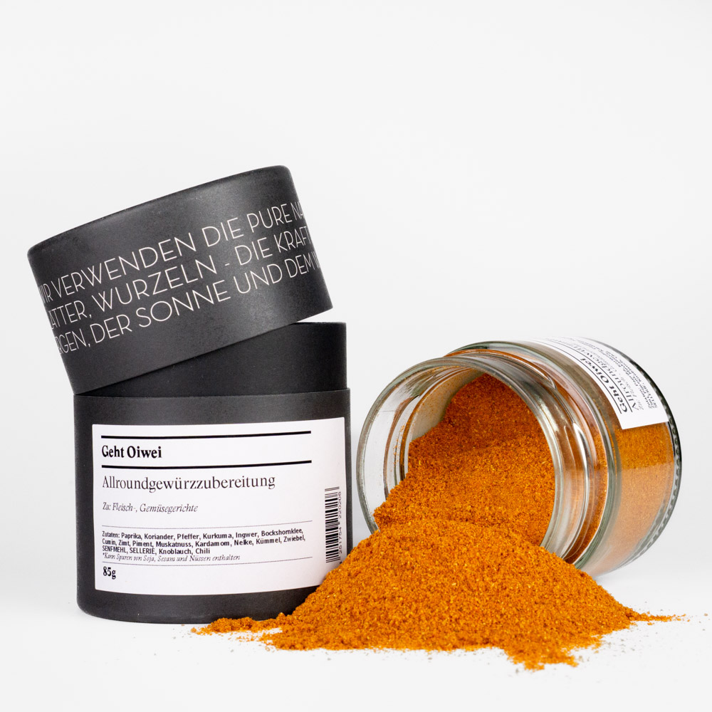 Allroundgewürz, Geht Oiwei