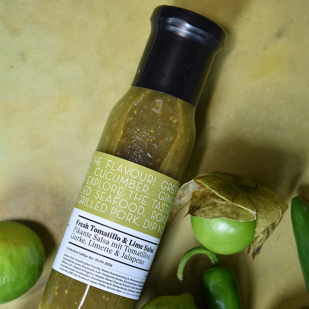Sauce, Fresh Tomatillo & Lime Salsa