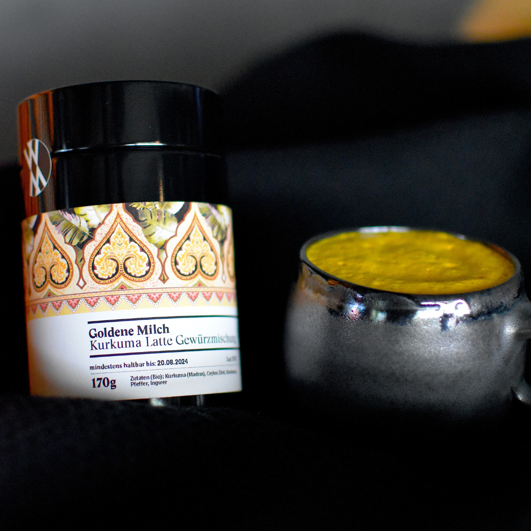 Goldene Milch BIO, Kurkuma Latte Gewürzmischung
