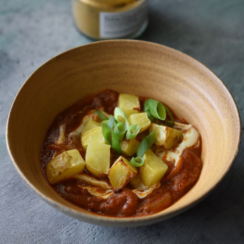 Curry, Madras, geröstet