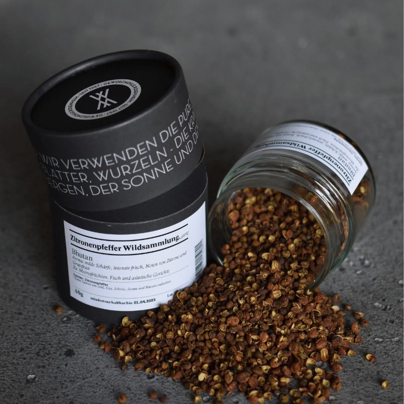 Zitronenpfeffer Bhutan, Wildsammlung